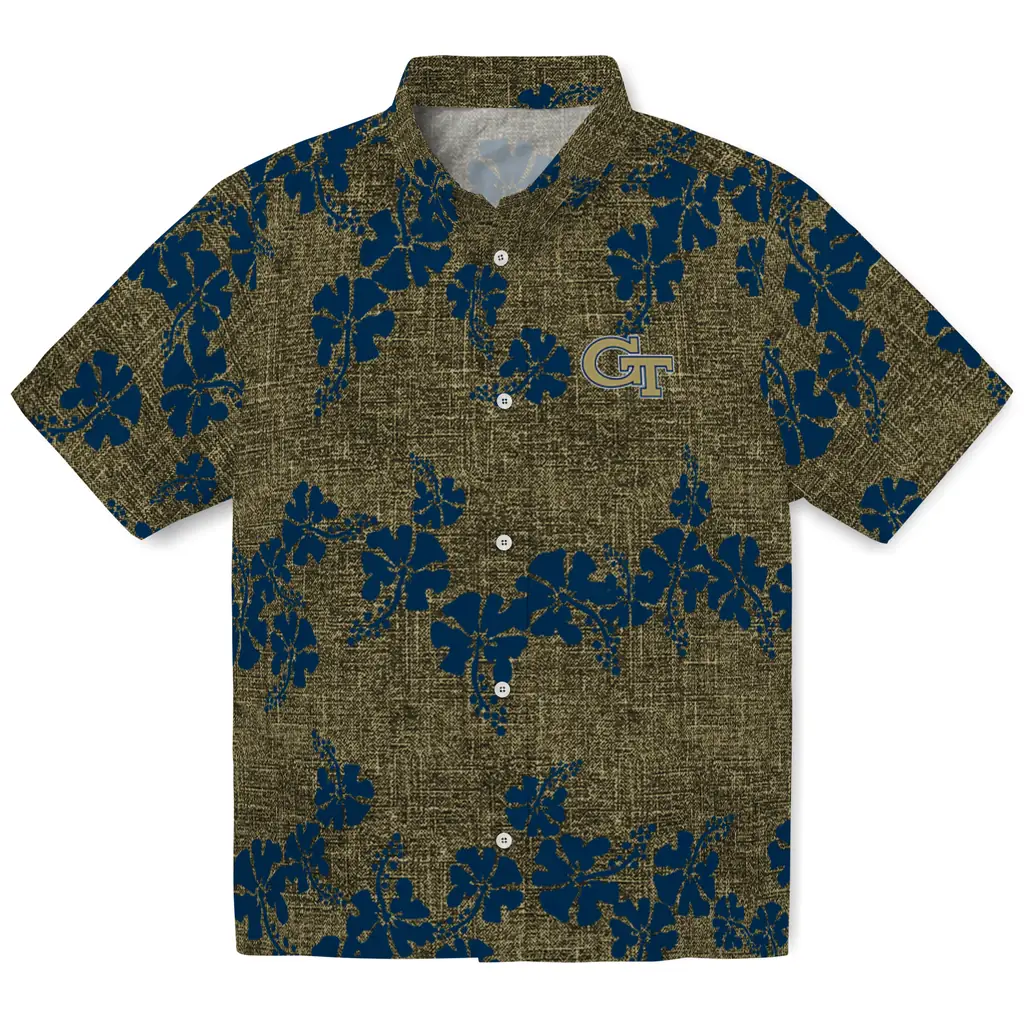 Georgia Tech Yellow Jackets Hawaiian Shirts