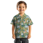 Georgia Tech Yellow Jackets Hawaiian Shirt – Flamingo and Hibiscus