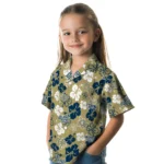 Georgia Tech Yellow Jackets Hawaiian Shirt – Hibiscus Flower Design