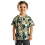 Georgia Tech Yellow Jackets Hawaiian Shirt – Hibiscus Flower Design