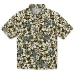 Georgia Tech Yellow Jackets Hawaiian Shirt – Hibiscus Motif