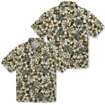 Georgia Tech Yellow Jackets Hawaiian Shirt – Hibiscus Motif
