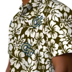 Georgia Tech Yellow Jackets Hawaiian Shirt – Hibiscus Motif