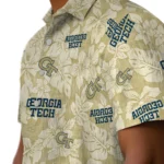 Georgia Tech Yellow Jackets Hawaiian Shirt – Hibiscus Oasis