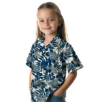 Georgia Tech Yellow Jackets Hawaiian Shirt – Hibiscus Overlay