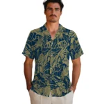 Georgia Tech Yellow Jackets Hawaiian Shirt – Monstera Layer