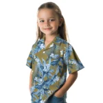 Georgia Tech Yellow Jackets Hawaiian Shirt – Palm Leaves