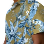 Georgia Tech Yellow Jackets Hawaiian Shirt – Palm Leaves