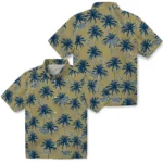 Georgia Tech Yellow Jackets Hawaiian Shirt – Palm Tree Motif