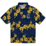 Golden State Warriors Hawaiian Shirt – 50th State Flower