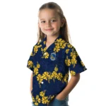 Golden State Warriors Hawaiian Shirt – 50th State Flower