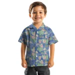 Golden State Warriors Hawaiian Shirt – Anthurium Overlay