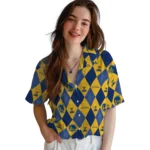 Golden State Warriors Hawaiian Shirt – Golfing Plaid