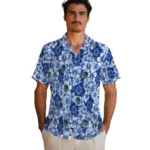 Golden State Warriors Hawaiian Shirt – Hibiscus Blooms