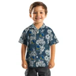 Golden State Warriors Hawaiian Shirt – Hibiscus Flowers