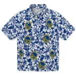 Golden State Warriors Hawaiian Shirt – Hibiscus Motif