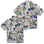 Golden State Warriors Hawaiian Shirt – Hibiscus Seaside