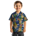 Golden State Warriors Hawaiian Shirt – Hibiscus Tiki Jungle