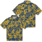 Golden State Warriors Hawaiian Shirt – Monstera Layer