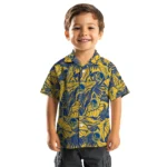 Golden State Warriors Hawaiian Shirt – Monstera Layer