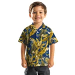 Golden State Warriors Hawaiian Shirt – Palm Leaves