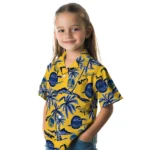 Golden State Warriors Hawaiian Shirt – Palm Sunset