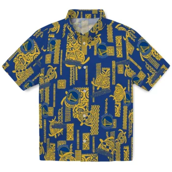 golden state warriors turtle lines blue hawaiian shirts best selling