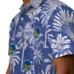 Golden State Warriors Hawaiian Shirt – Vintage Palm Tree