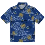 Golden State Warriors Hawaiian Shirt – Wave Palm