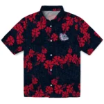 Gonzaga Bulldogs Hawaiian Shirt – 50th State Flower