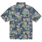 Gonzaga Bulldogs Hawaiian Shirt – Anthurium Overlay