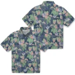 Gonzaga Bulldogs Hawaiian Shirt – Anthurium Overlay