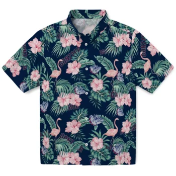gonzaga bulldogs flamingo palms blue hawaiian shirts best selling