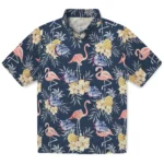 Gonzaga Bulldogs Hawaiian Shirt – Flamingo Hibiscus
