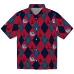 Gonzaga Bulldogs Hawaiian Shirt – Golfing Plaid