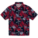 Gonzaga Bulldogs Hawaiian Shirt – Hibiscus Exotic