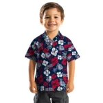 Gonzaga Bulldogs Hawaiian Shirt – Hibiscus Flower Design