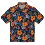 Gonzaga Bulldogs Hawaiian Shirt – Hibiscus Foliage