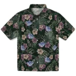 Gonzaga Bulldogs Hawaiian Shirt – Hibiscus Leaves Pattern