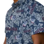 Gonzaga Bulldogs Hawaiian Shirt – Hibiscus Oasis