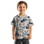 Gonzaga Bulldogs Hawaiian Shirt – Hibiscus Seaside