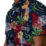 Gonzaga Bulldogs Hawaiian Shirt – Hibiscus Tiki Jungle