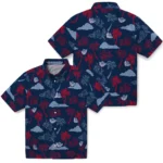 Gonzaga Bulldogs Hawaiian Shirt – Palm And Clouds