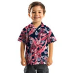 Gonzaga Bulldogs Hawaiian Shirt – Palm Leaves
