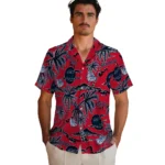 Gonzaga Bulldogs Hawaiian Shirt – Palm Sunset