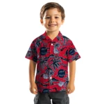 Gonzaga Bulldogs Hawaiian Shirt – Palm Sunset