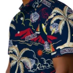 Gonzaga Bulldogs Hawaiian Shirt – Palm Tree Island