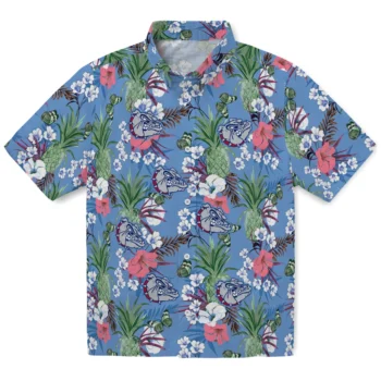 gonzaga bulldogs pineapple bouquet best sky blue hawaiian shirts best selling