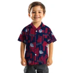 Gonzaga Bulldogs Hawaiian Shirt – Turtle Lines