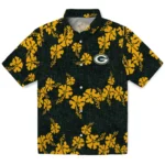 Green Bay Packers Hawaiian Shirt – 50th State Flower